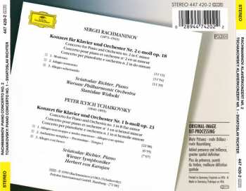 CD Sergei Vasilyevich Rachmaninoff: Rachmaninov · Piano Concerto No. 2 / Tchaikovsky · Piano Concerto No.1 44886