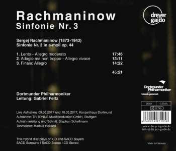 SACD Sergei Vasilyevich Rachmaninoff: Sinfonie Nr. 3 329532