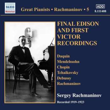 Album Sergei Vasilyevich Rachmaninoff: Solo Piano Recordings • 5
