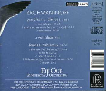 CD Sergei Vasilyevich Rachmaninoff: Symphonic Dances - Études-Tableaux - Vocalise 195747
