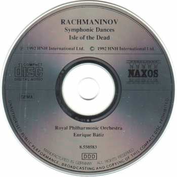 CD Sergei Vasilyevich Rachmaninoff: Symphonic Dances, Op.45 / The Isle Of The Dead  Op. 29 221373