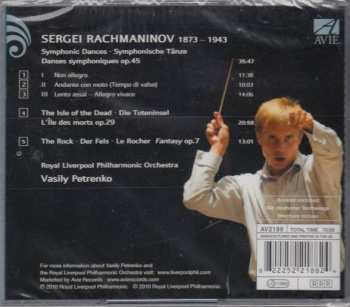 CD Sergei Vasilyevich Rachmaninoff: Symphonic Dances, The Isle Of The Dead, The Rock 94969