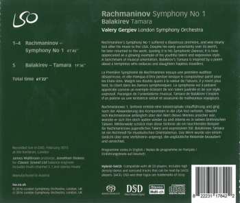 SACD Sergei Vasilyevich Rachmaninoff: Symphony No 1 / Tamara 333271