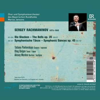CD Sergei Vasilyevich Rachmaninoff: The Bells, Symphonic Dances 298643