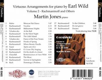 CD Sergei Vasilyevich Rachmaninoff: Virtuoso Arrangements For Piano 121910