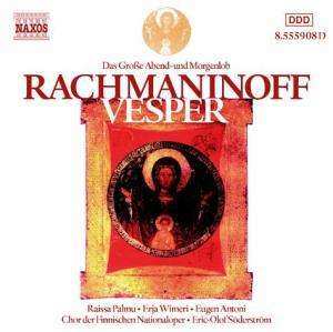 CD Sergej Rachmaninoff: Das Große Abend- Und Morgenlob Op.37 307911
