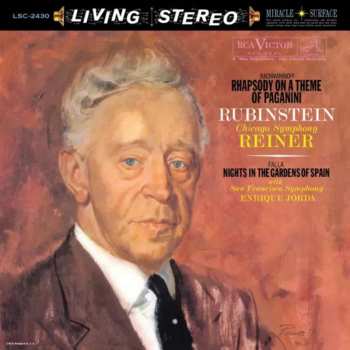 Levně LP Sergej Rachmaninoff: Paganini-rhapsodie Op.43 Für Klavier & Orch. (180g / 45rpm)