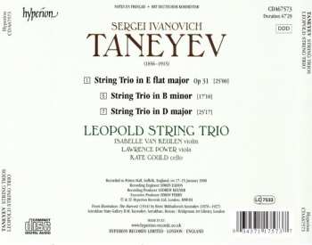 CD Sergey Ivanovich Taneyev: String Trios 327147