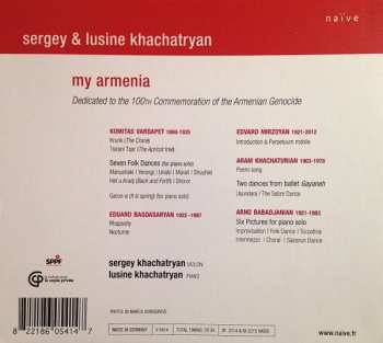 CD Sergey Khachatryan: My Armenia 485038