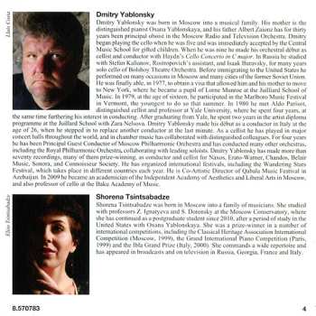 CD Sergei Lyapunov: Piano Concertos Nos. 1 and 2, Rhapsody On Ukrainian Themes 456321