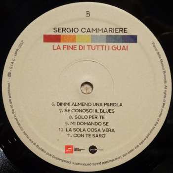 LP Sergio Cammariere: La Fine Di Tutti I Guai 355311