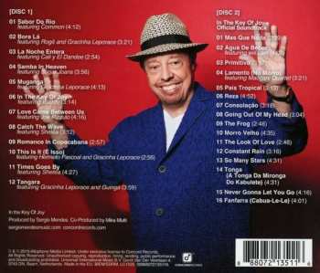 2CD Sérgio Mendes: In The Key Of Joy DLX 394235