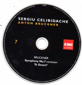 12CD/Box Set Sergiu Celibidache: Symphonies 3 - 9 / Te Deum / Mass No. 3 In F Minor LTD 46953
