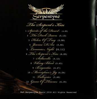 CD Serpentyne: The Serpent's Kiss DIGI 538904