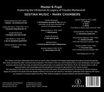 CD Sestina: Master & Pupil (Exploring The Influences And Legacy Of Claudio Monteverdi) 462769