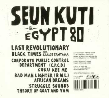 CD Seun Kuti + Egypt 80: Black Times 102899