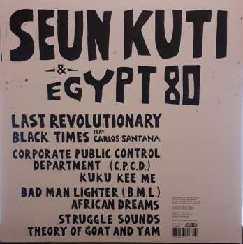 2LP Seun Kuti + Egypt 80: Black Times 57939