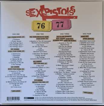 4CD/Box Set Sex Pistols: 76-77 LTD 386717