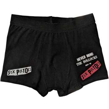 Merch Sex Pistols: The Sex Pistols Unisex Boxers: Never Mind The Bollocks Original Album (large) L