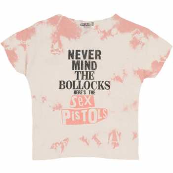 Merch Sex Pistols: Dámské Crop Top Never Mind The Bollocks