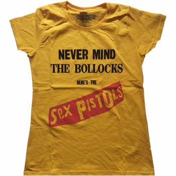 Merch Sex Pistols: Dámské Tričko Never Mind The Bollocks Original Album  XS