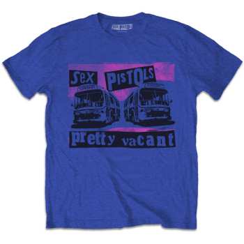Merch Sex Pistols: The Sex Pistols Kids T-shirt: Pretty Vacant Coaches (7-8 Years) 7-8 let