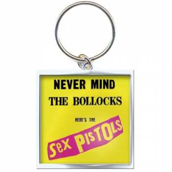Merch Sex Pistols: Klíčenka Never Mind The Bollocks 