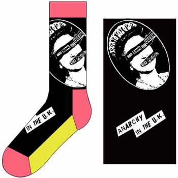 Merch Sex Pistols: Kotníkové Ponožky God Save The Queen 