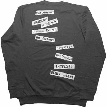 Merch Sex Pistols: The Sex Pistols Unisex Long Sleeve T-shirt: 100 Club (back Print) (medium) M