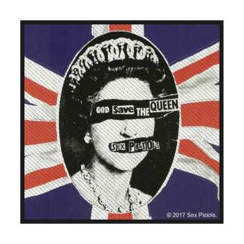 Merch Sex Pistols: Nášivka God Save The Queen