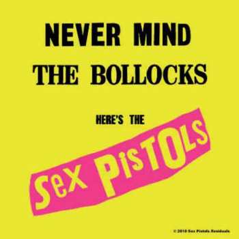 Merch Sex Pistols: Podtácek Never Mind The Bollocks