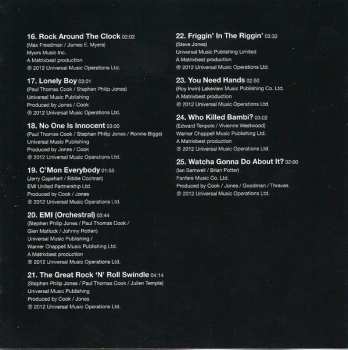 CD Sex Pistols: The Great Rock 'N' Roll Swindle 14714