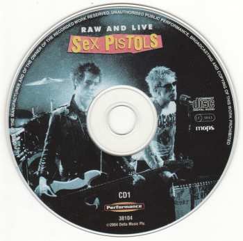 2CD Sex Pistols: Raw And Live 377927