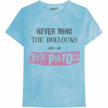 Merch Sex Pistols: Tričko Never Mind The Bollocks Distressed M