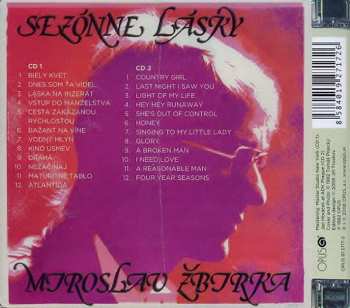 2CD Miroslav Žbirka: Sezónne Lásky