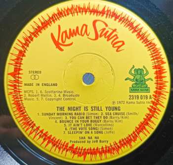 LP Sha Na Na: The Night Is Still Young