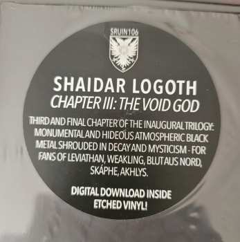 2LP Shaidar Logoth: Chapter III: The Void God LTD 332141