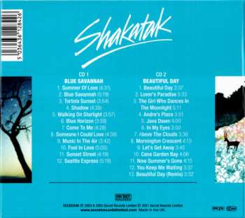 2CD Shakatak: Blue Savannah / Beautiful Day DIGI 97327