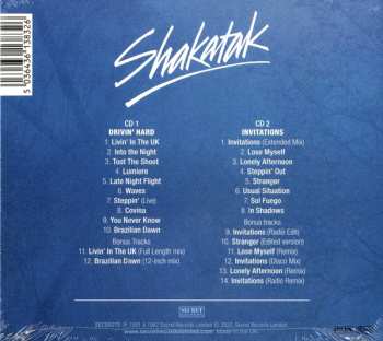 2CD Shakatak: Drivin' Hard / Invitations 477810