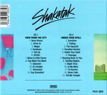 2CD Shakatak: View From The City / Under Your Spell 104322