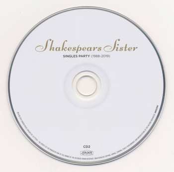 2CD Shakespear's Sister: Singles Party (1988-2019) DLX 333569