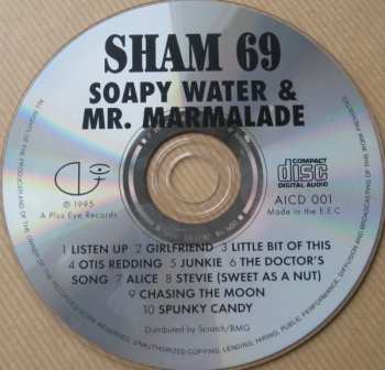 CD Sham 69: Soapy Water And Mister Marmalade 347565
