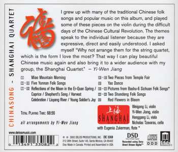 CD Shanghai Quartet: Chinasong 306862