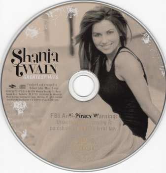CD Shania Twain: Greatest Hits 510857