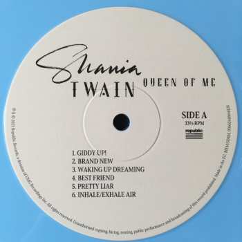 LP Shania Twain: Queen Of Me CLR | LTD 516156