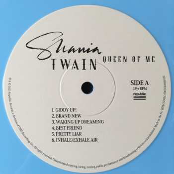 LP Shania Twain: Queen Of Me CLR | LTD
