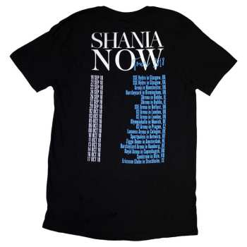 Merch Shania Twain: Shania Twain Unisex T-shirt: Tour 2018 Gloves Photo (back Print & Ex-tour) (small) S