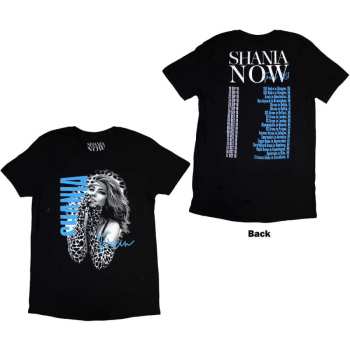 Merch Shania Twain: Shania Twain Unisex T-shirt: Tour 2018 Gloves Photo (back Print & Ex-tour) (small) S