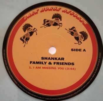 LP Shankar Family & Friends: I Am Missing You / Lust LTD | CLR 414435