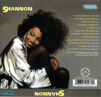 CD Shannon: Do You Wanna Get Away 520004